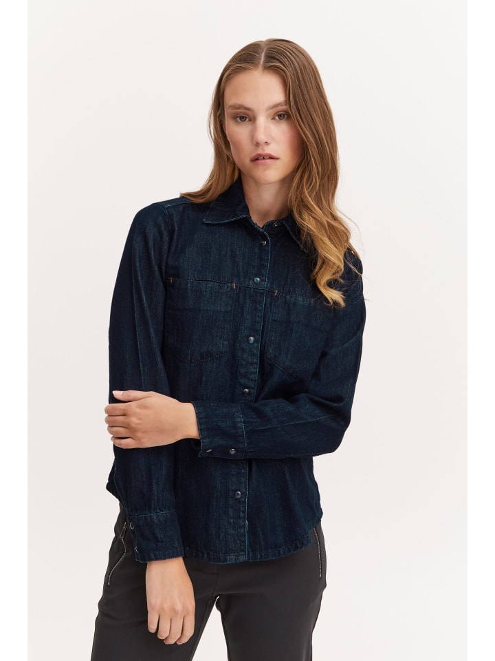 

Блузка PULZ Jeans, синий