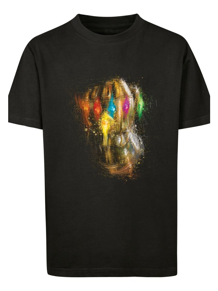 

Футболка F4NT4STIC Marvel Avengers Endgame Infinity Gauntlet Splatter, черный