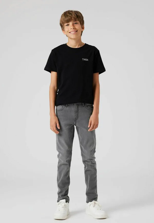 Узкие джинсы Two Soon, Medium Grey Denim