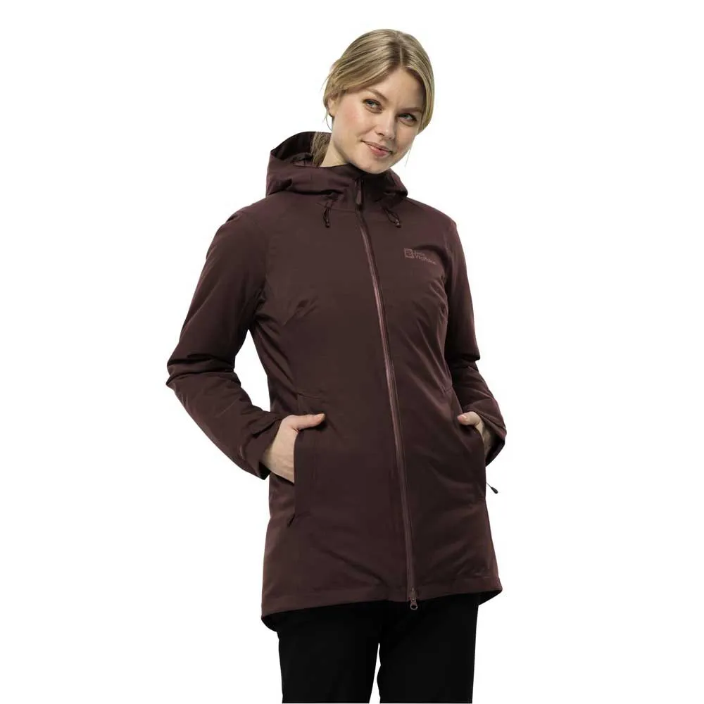 

Парка Jack Wolfskin Stirnberg Ins, коричневый