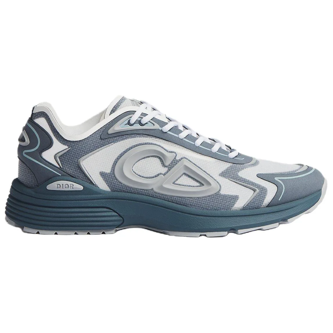 DIOR Кроссовки B30 Countdown Low Top мужские синие — фото 3