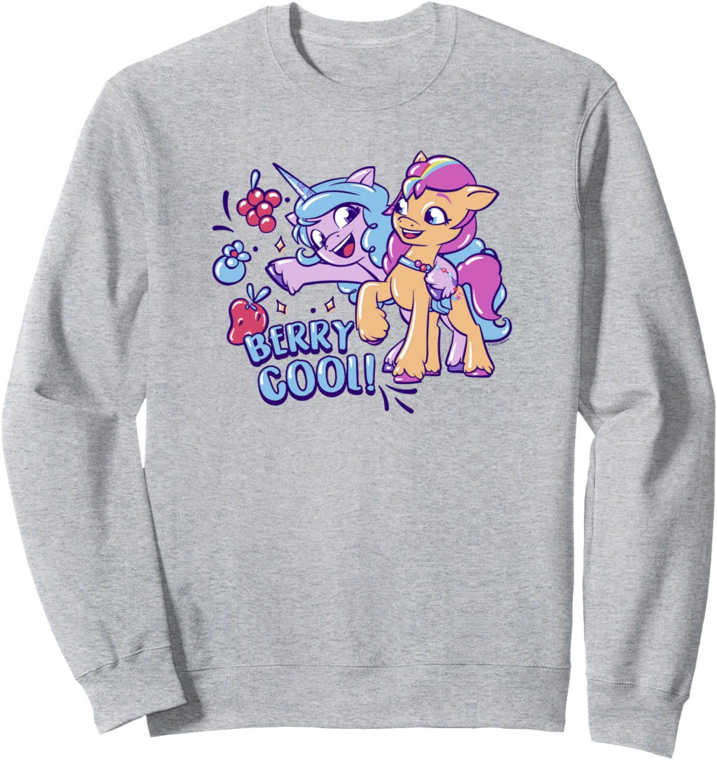 

Классная толстовка My Little Pony: Новое поколение Иззи и Санни Берри, синяя