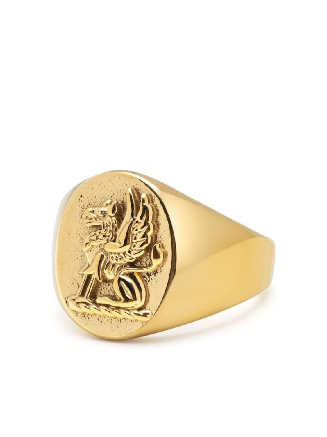

Перстень Lion Crest Nialaya Jewelry, золотой