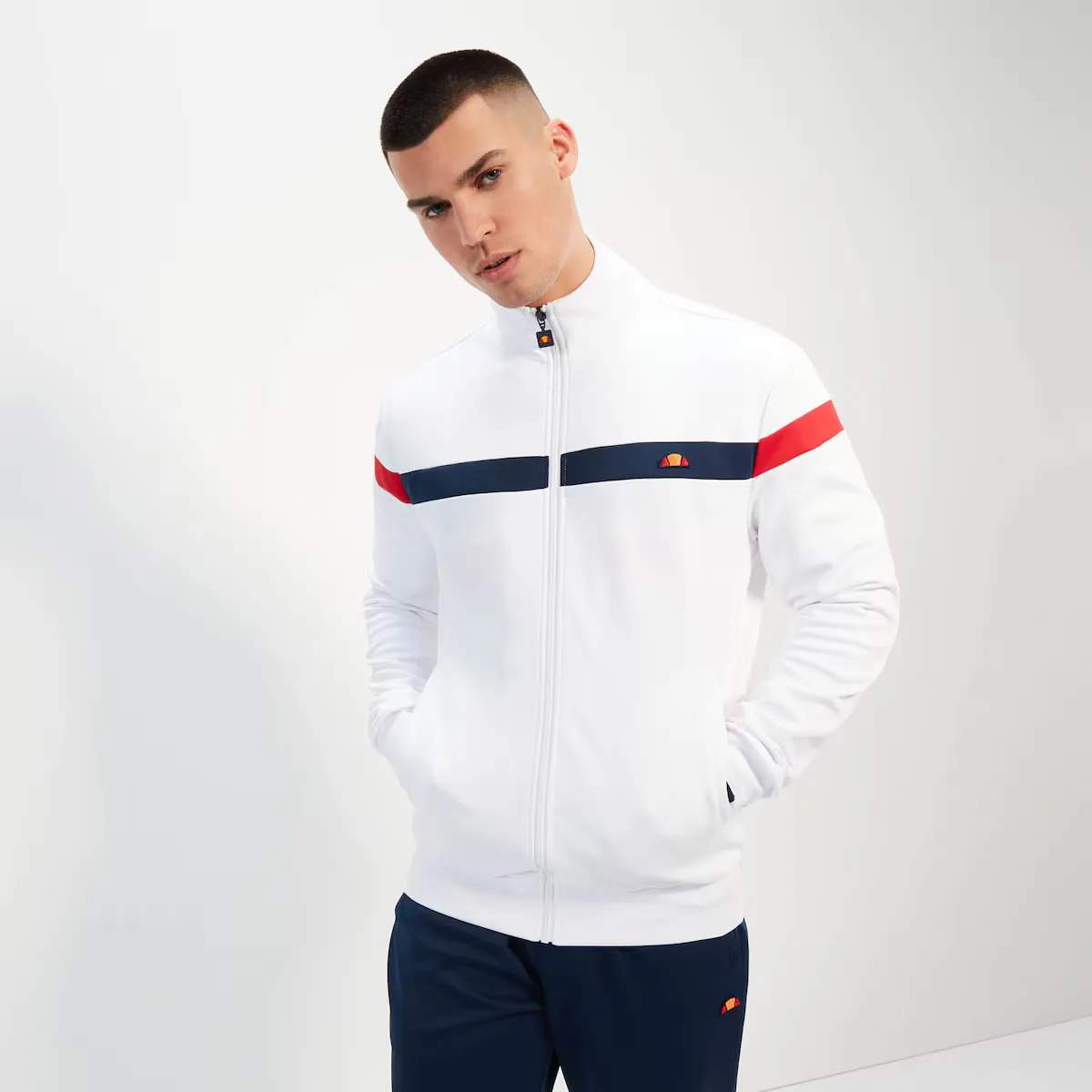 

Мужской спортивный топ Spinella Куртка Ellesse, белый