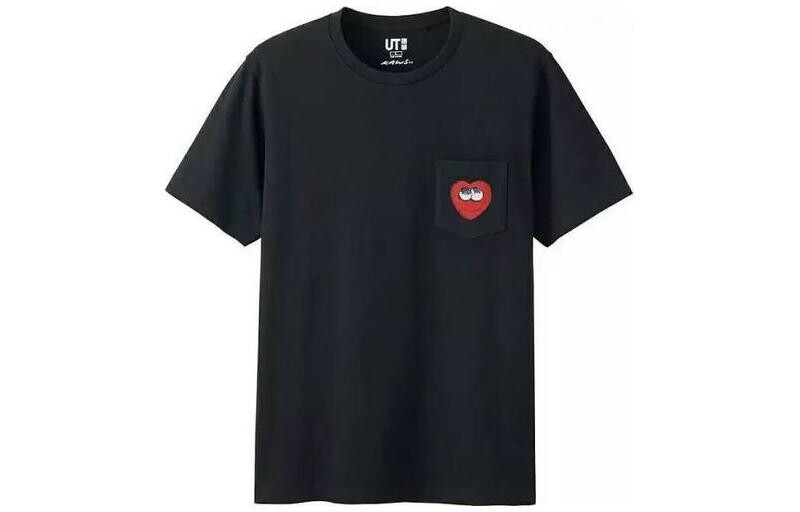 

UNIQLO Футболка унисекс, цвет Black