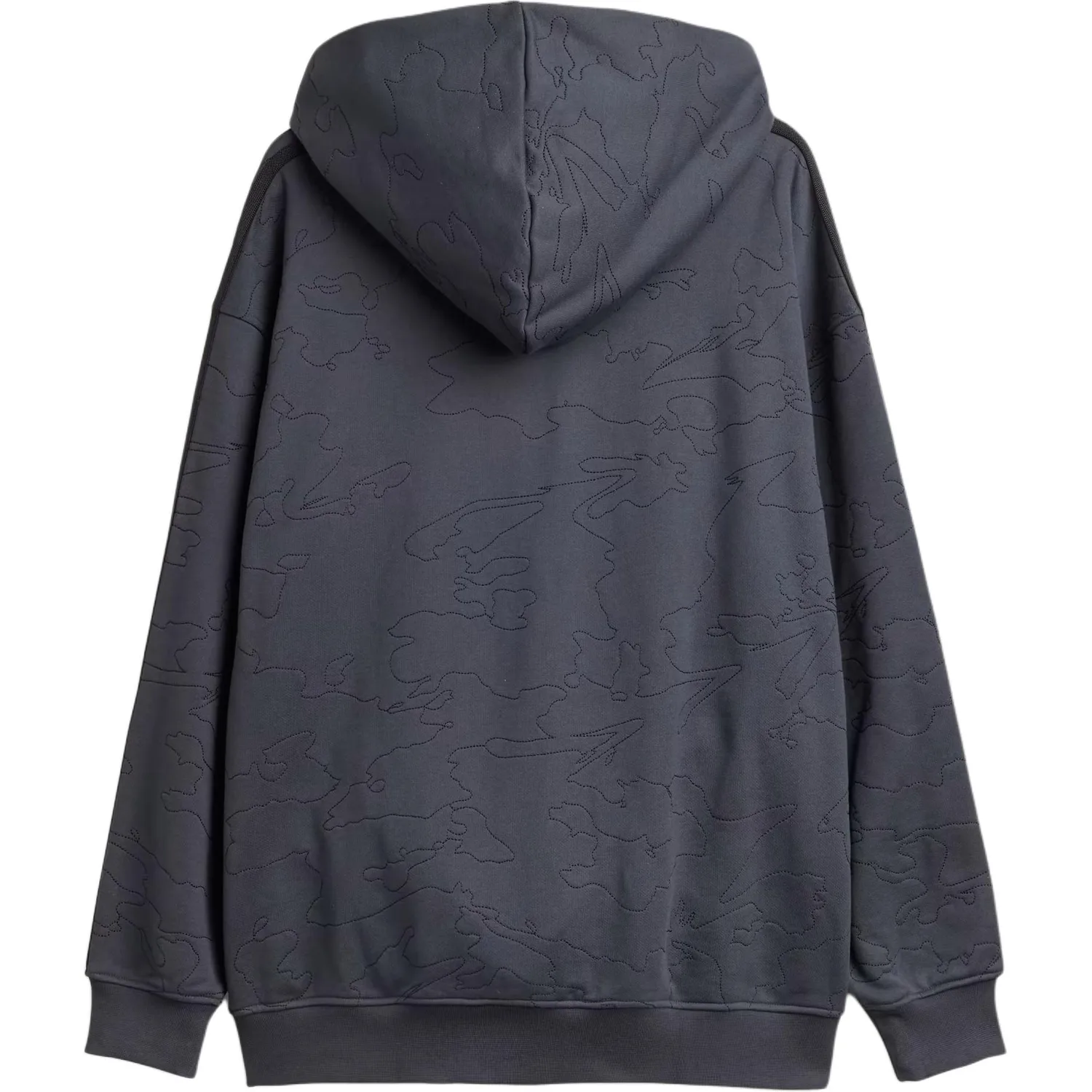 Худи с логотипом Adidas Originals, Charcoal Gray — фото 3