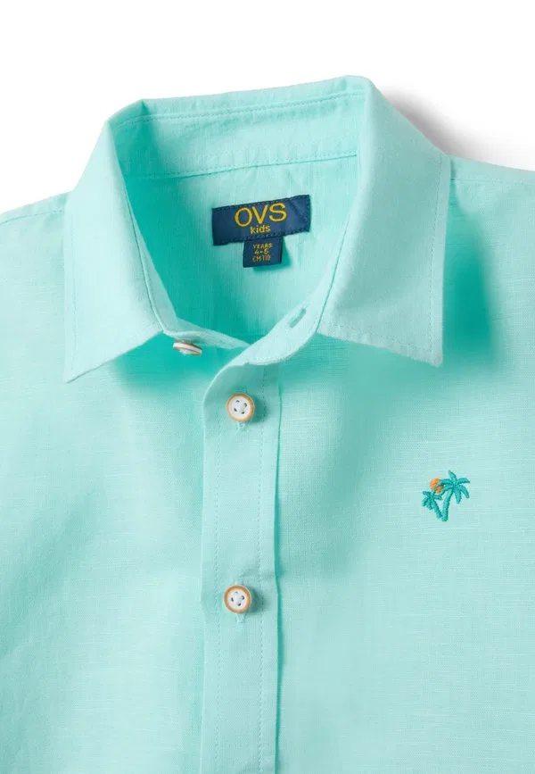 Рубашка Ovs, Aquamarine Blue — фото 3