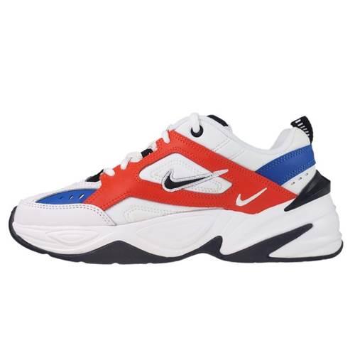 Женские универсальные кроссовки Nike M2k Tekno Summit White Black Team Orange