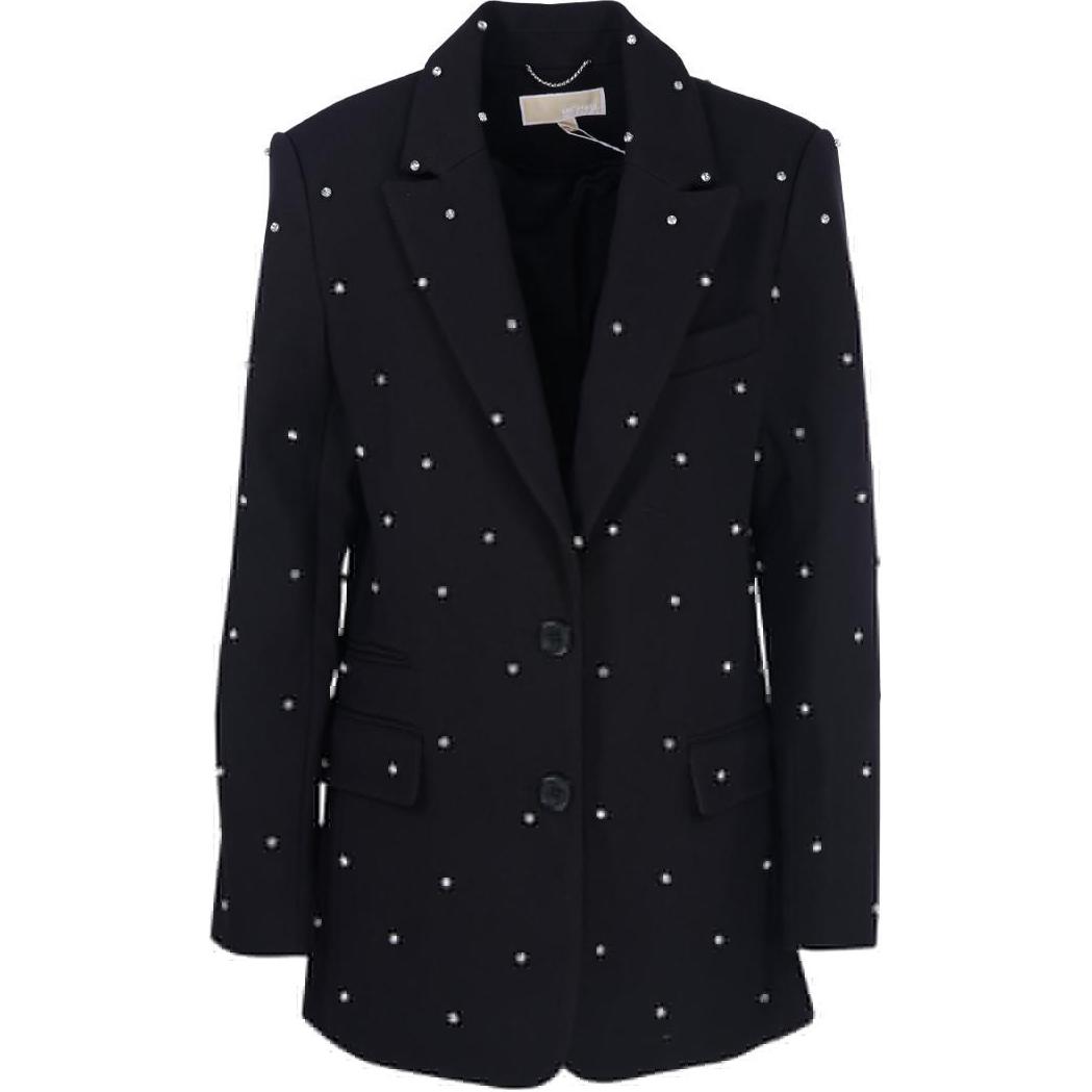 

MICHAEL KORS Женский черный пиджак Business Suit Coat