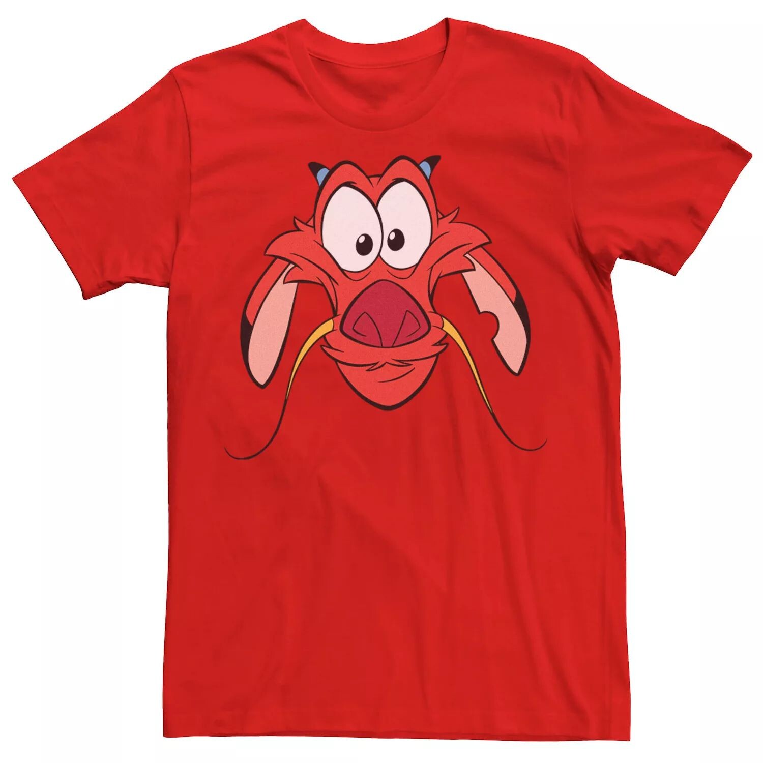 

Мужская футболка Mulan Mushu с большим лицом Disney