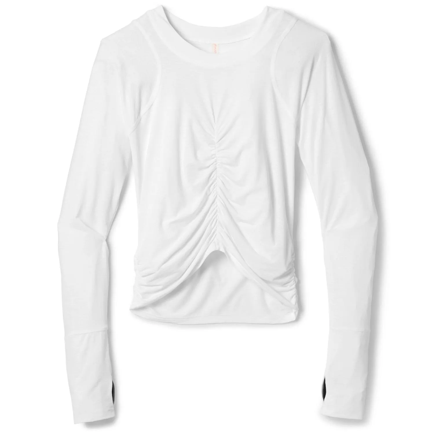 

Рубашка с длинным рукавом Tempo с рюшами - для женщин FP Movement, White