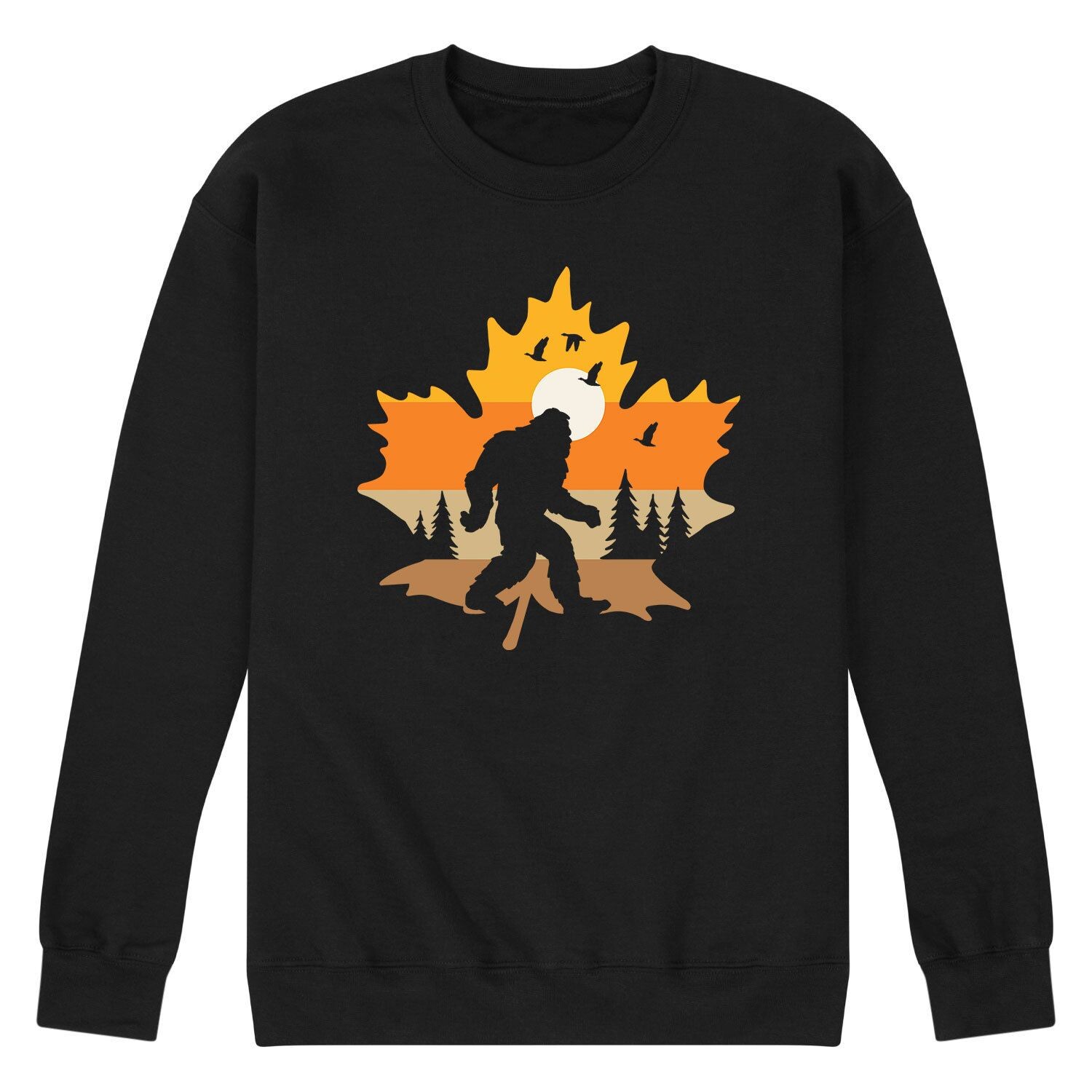 

Мужской осенний свитшот Sasquatch Licensed Character