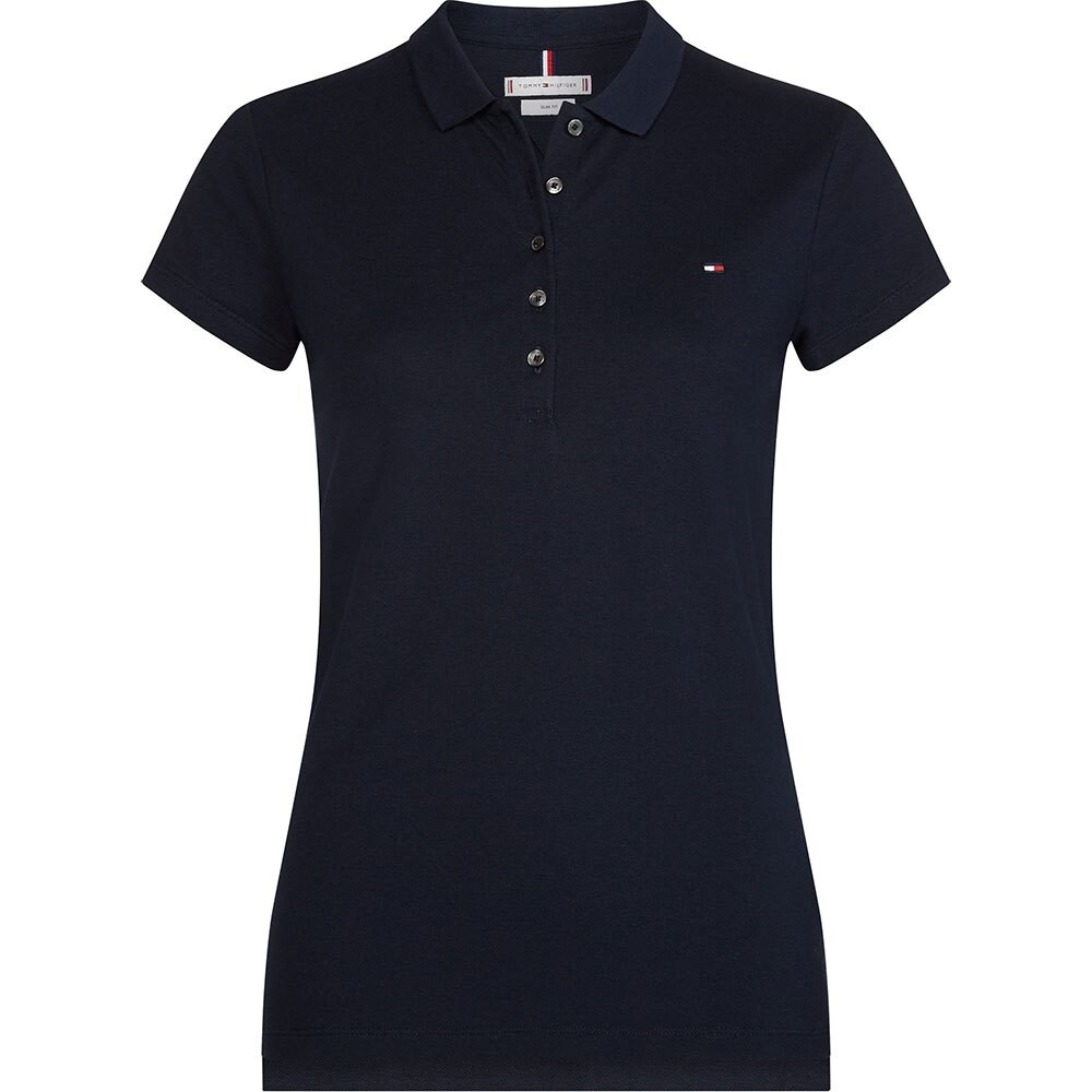 

Поло с коротким рукавом Tommy Hilfiger Heritage Slim, черный