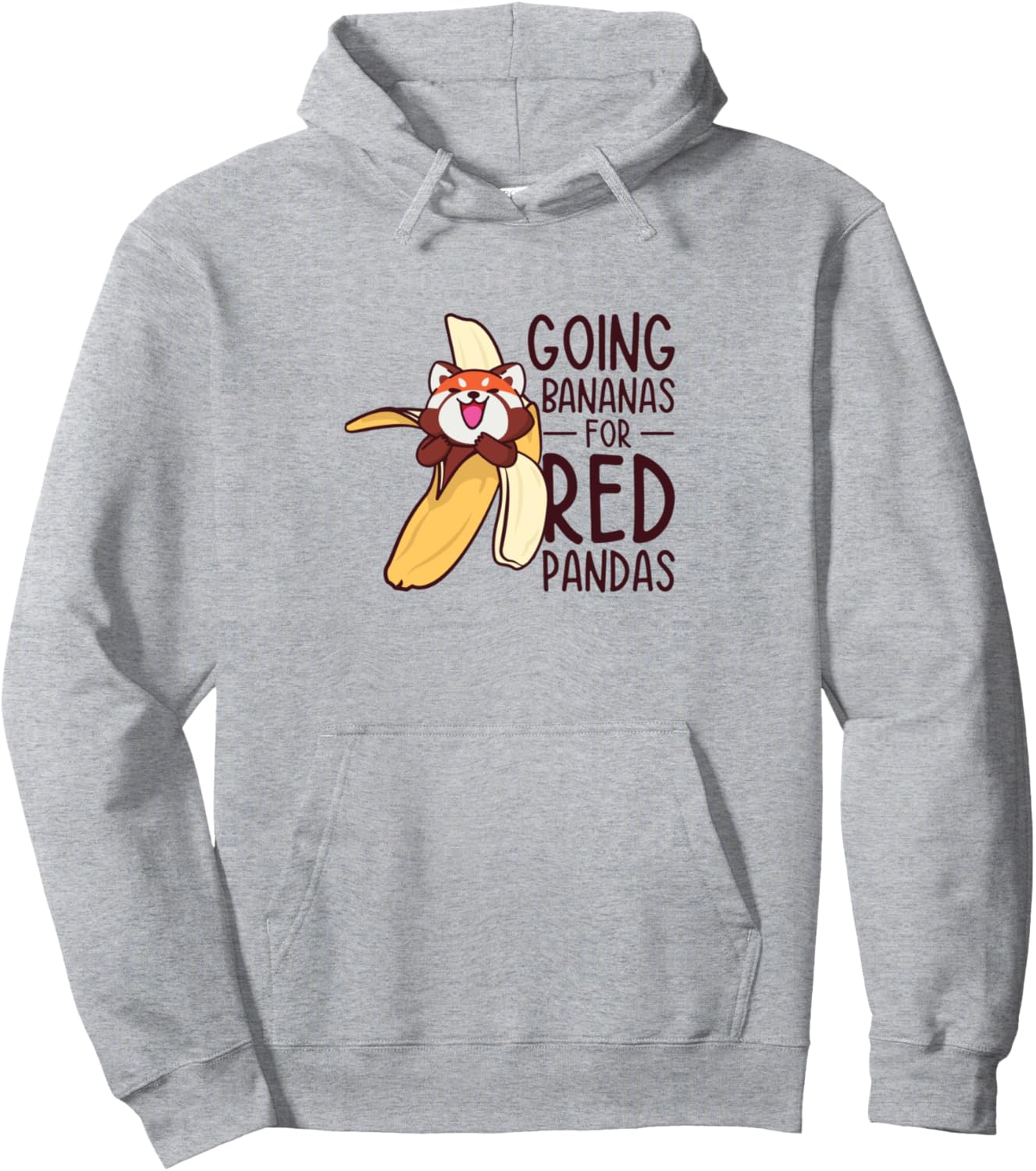 

Милая толстовка с изображением красной панды и банана Going Bananas For Red Pandas, Красный, Милая толстовка с изображением красной панды и банана Going Bananas For Red Pandas