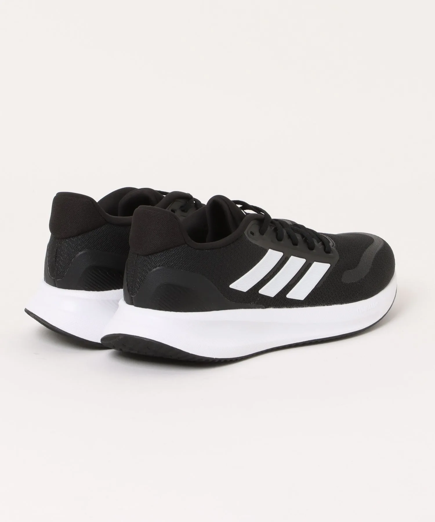 Мужские кроссовки для бега легкие RUNFALCON 5 adidas черно-белые — фото 2