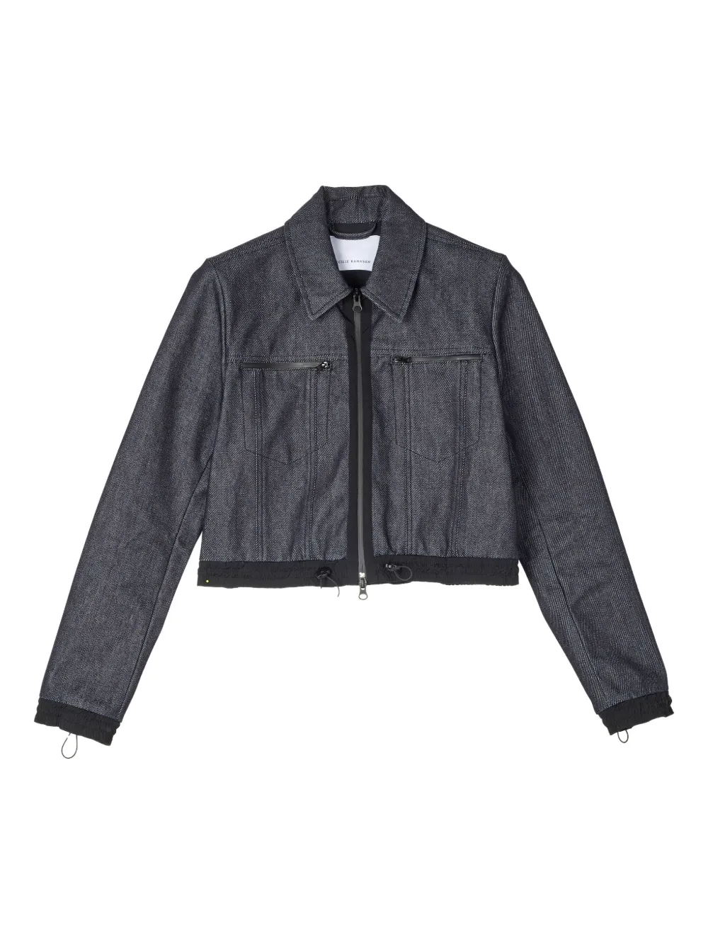 

Джинсовая куртка Banks с кулиской Cecilie Bahnsen, синий