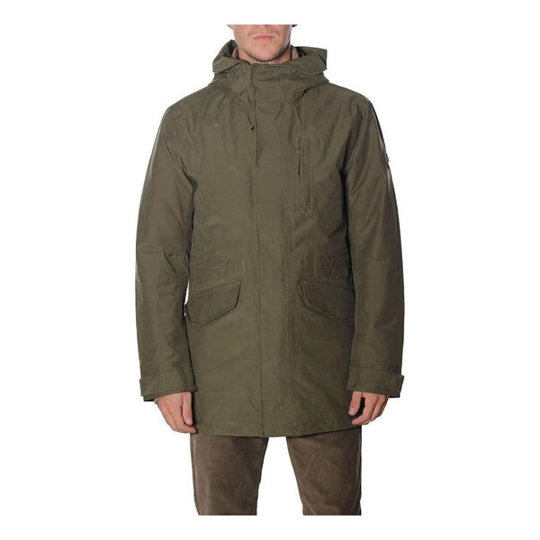 

Куртка snowdon peak fishtail parka jacket 'olive green' Timberland, зеленый