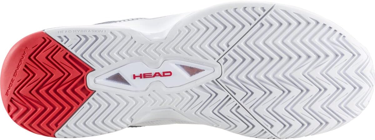 Мужские теннисные кроссовки HEAD Revolt Evo, белый/синий — фото 2