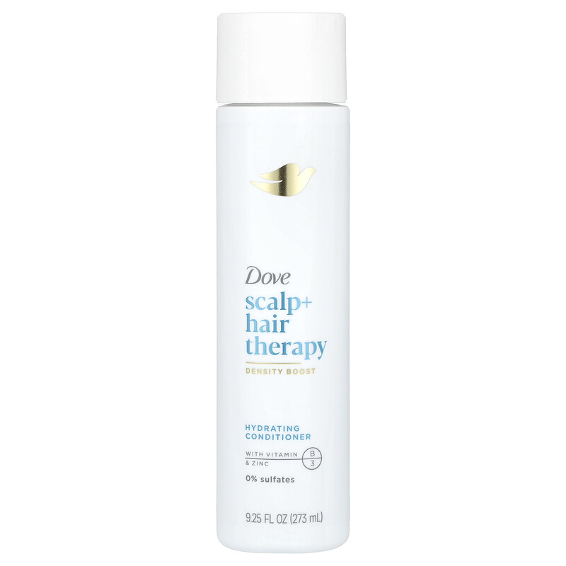 

Dove, Scalp + Hair Therapy, увлажняющий кондиционер, 273 мл (9,25 жидк. унц.)