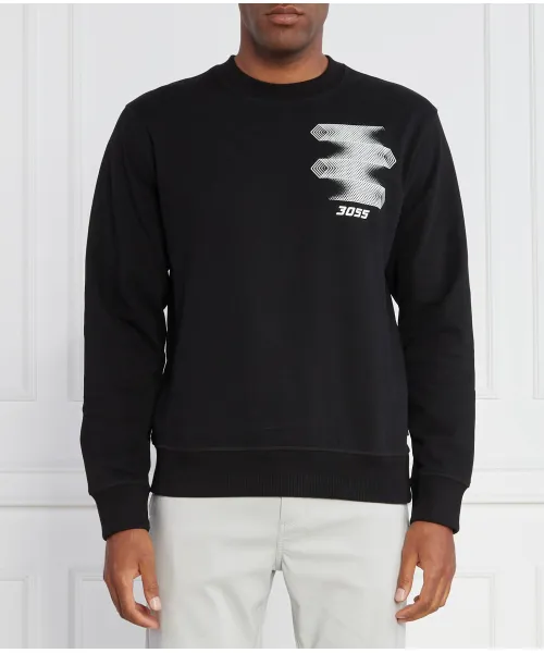 

Толстовка Weteam Relaxed fit Boss Orange, черный