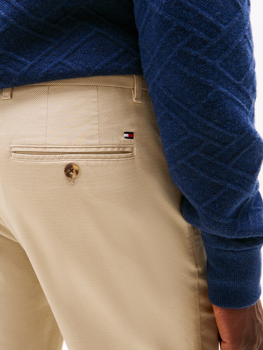 Повседневные брюки-чинос TOMMY HILFIGER Denton, Beige — фото 3