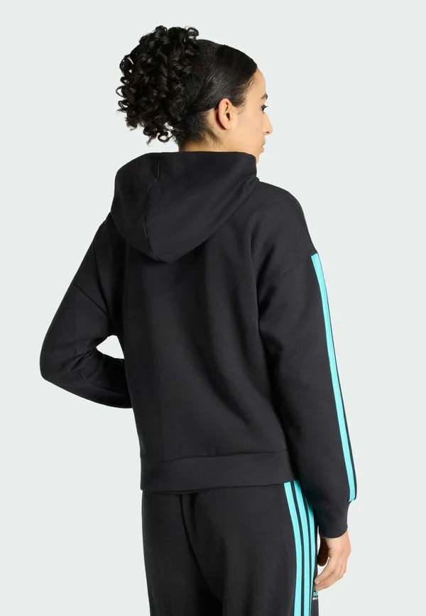 Толстовка на молнии с символикой команды формулы-1 amg petronas Adidas Performance, Black Semi Mint Rush — фото 2