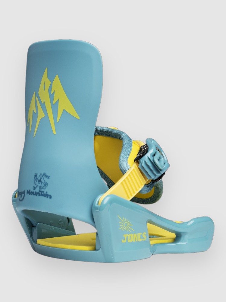 

Крепления для сноуборда Jones Snowboards Kids One Strap 2026 Kids Snowboard Bindings, icy horizon blue, Белый, Крепления для сноуборда Jones Snowboards Kids One Strap 2026 Kids Snowboard Bindings, icy horizon blue