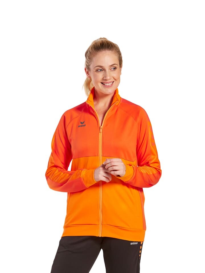 

Куртка для тренировок и бега erima, цвет new orange/orange