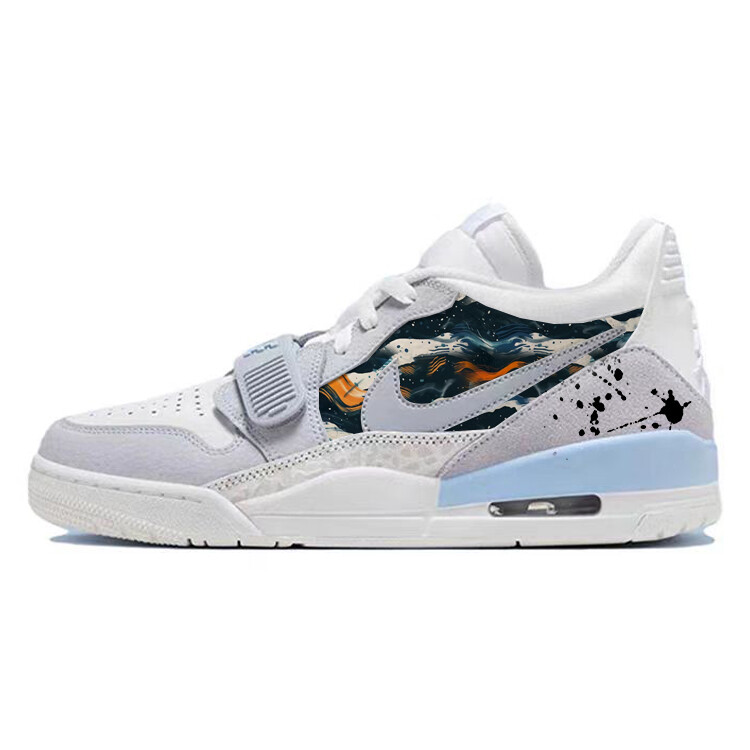 

Баскетбольные кроссовки Legacy 312 Vintage Men Low-Top Grey/White Jordan, Белый, Баскетбольные кроссовки Legacy 312 Vintage Men Low-Top Grey/White Jordan