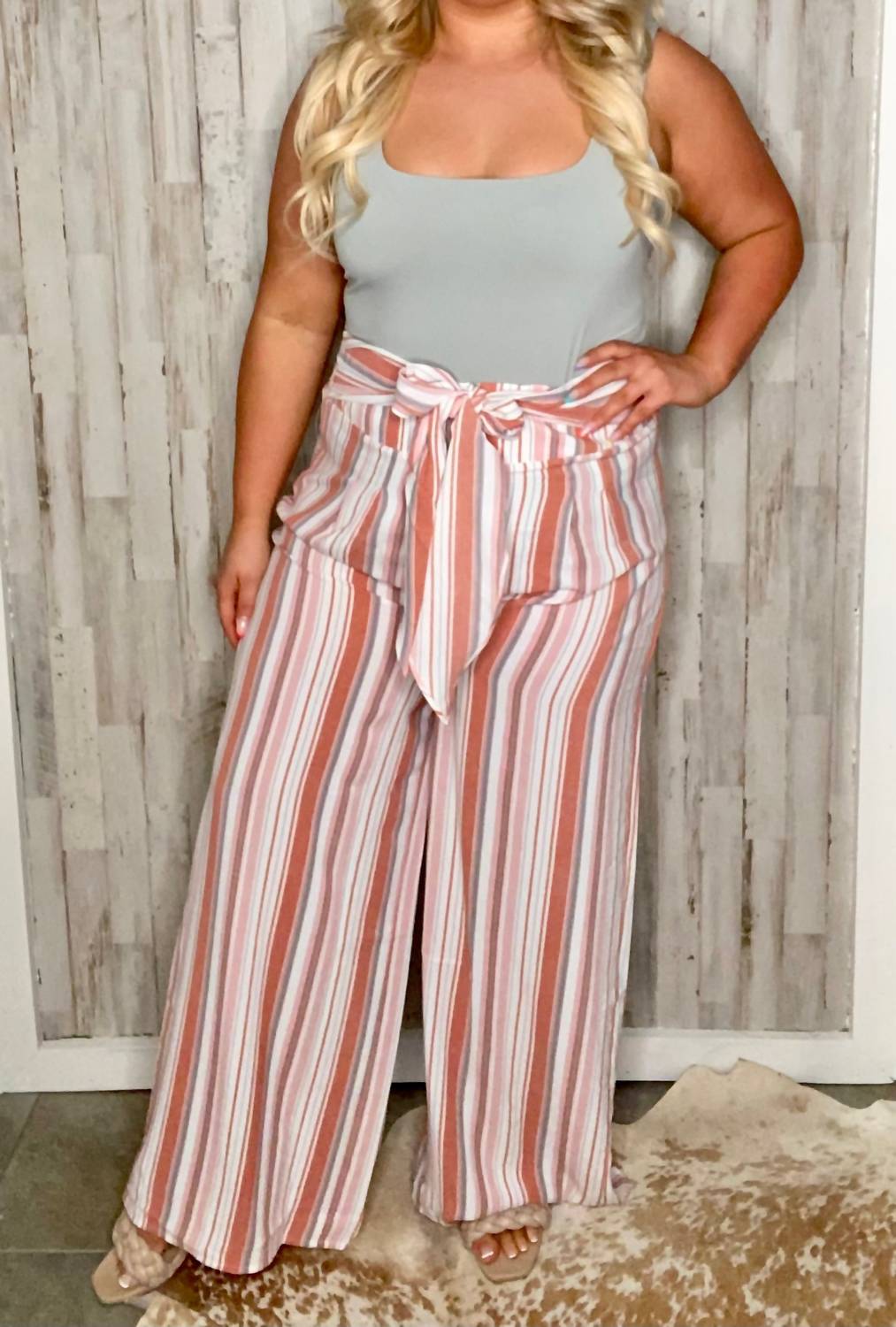 

Широкие брюки Sunni в красном цвете Multi KORI