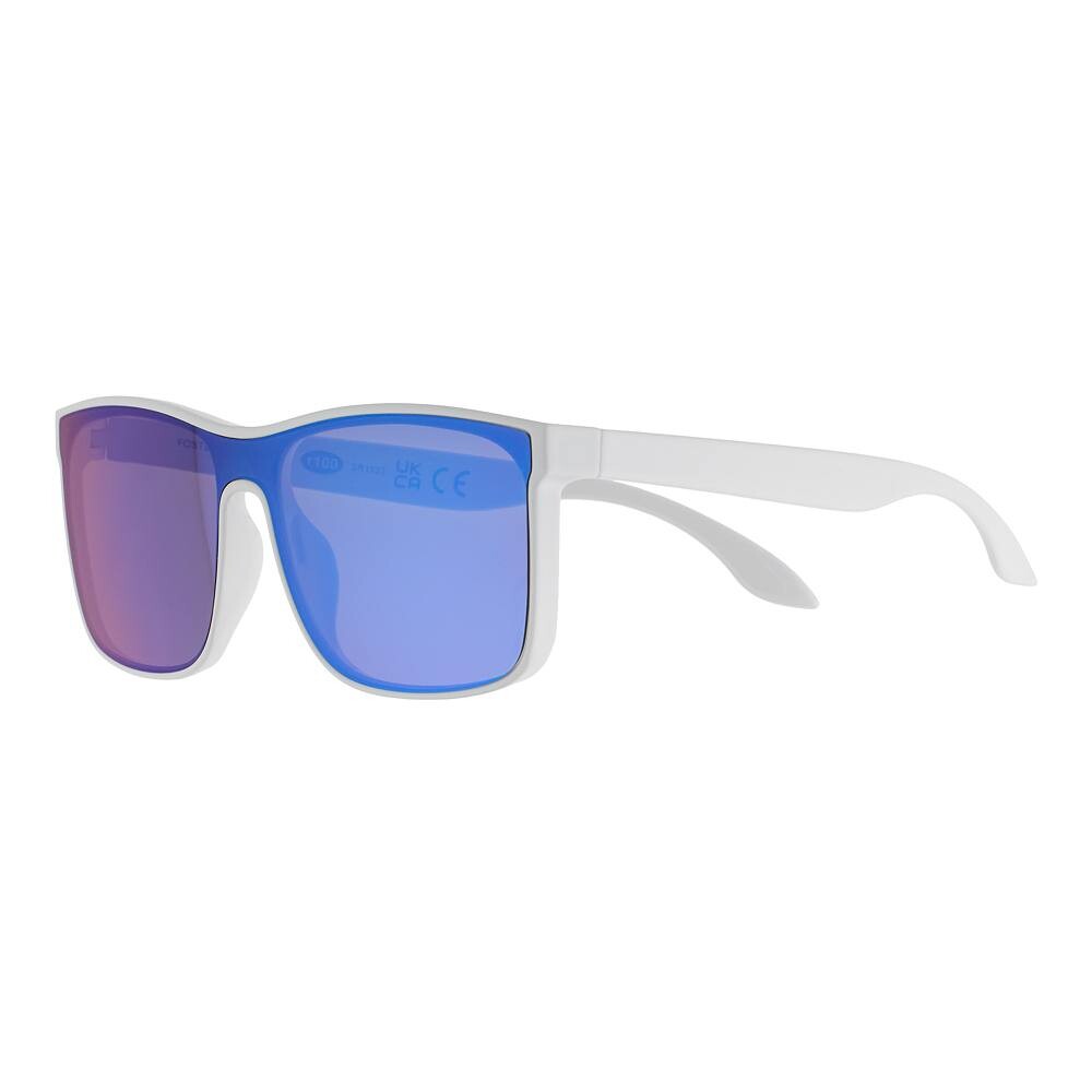 

Мужские квадратные пластиковые солнцезащитные очки Cali Blue, цвет Shiny White