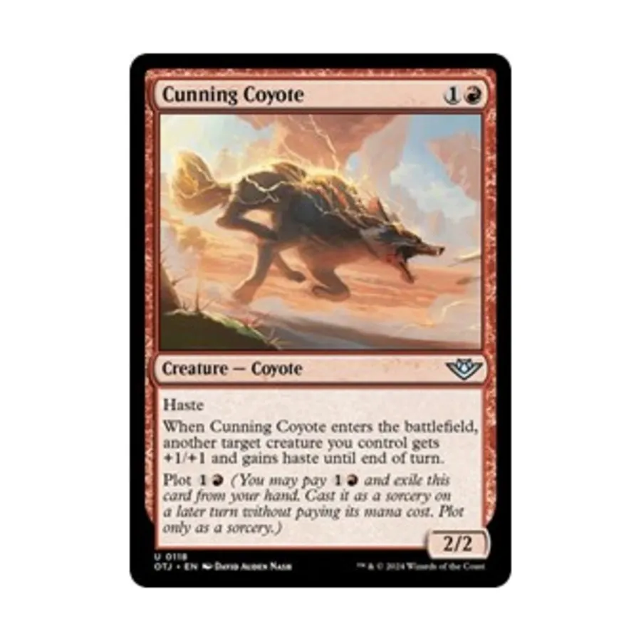 

CCG Хитрый койот (U), MTG - Outlaws of Thunder Junction
