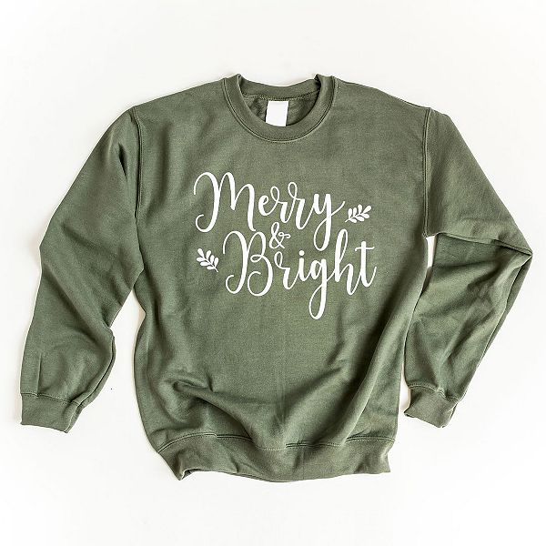 

Свитшот Merry and bright Simply Sage Market, Military, Зеленый, Свитшот Merry and bright Simply Sage Market, Military