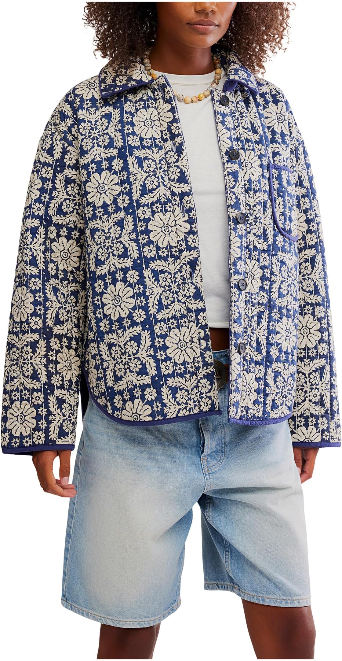 

Куртка Free People Alexie Jacket, цвет Peacoat