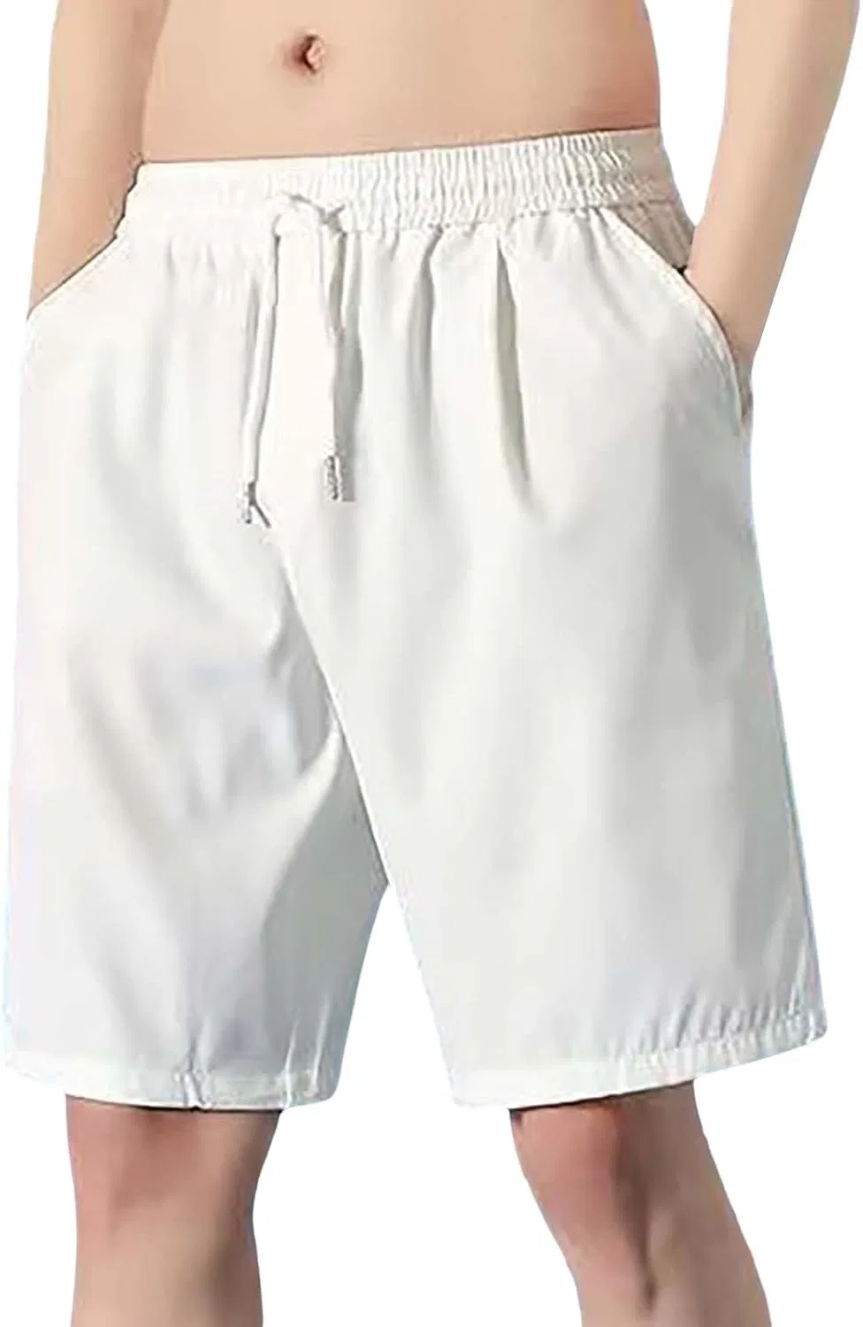 Шорты Active Cotton Blend, Generic, белый