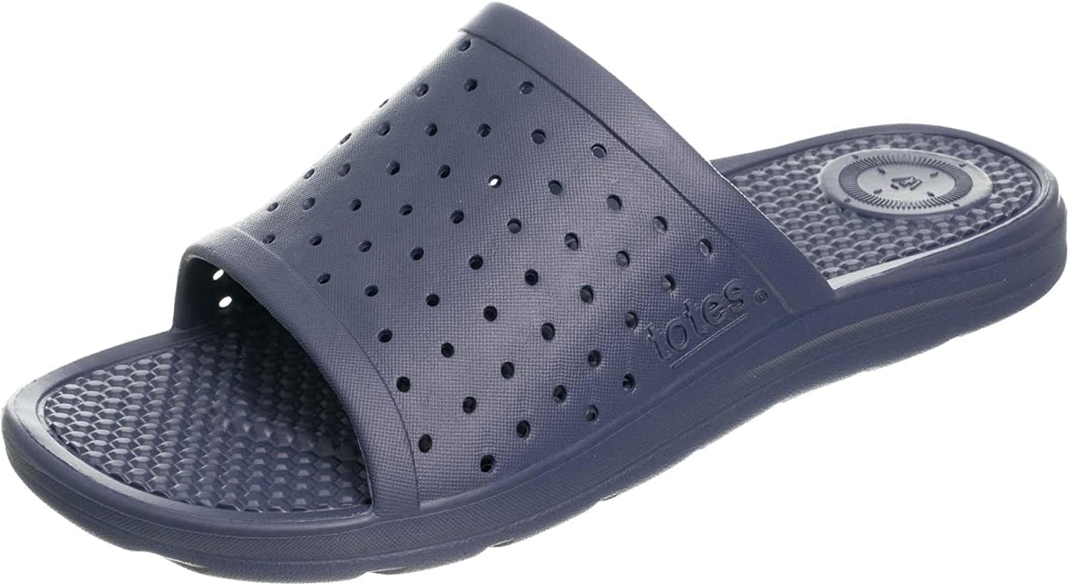 

Легкие водонепроницаемые спортивные сандалии с контурной подошвой totes mens Everywear, синий