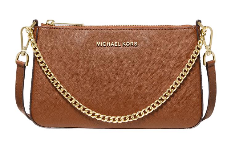 

Сумка через плечо Jet Set из телячьей кожи, карамельная, женская MICHAEL KORS