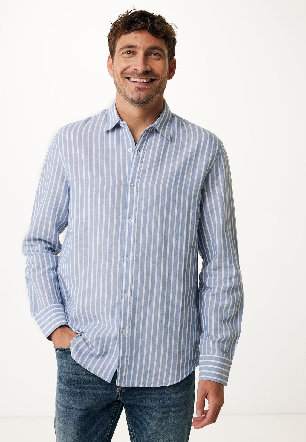 

Рубашка LONG SLEEVE Mexx, синий
