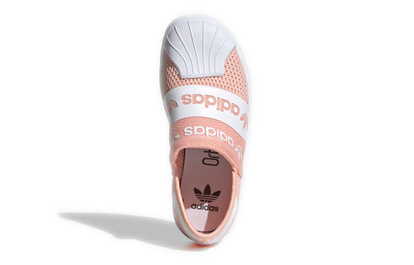 Кроссовки суперзвезда смр 360 с Adidas, розовый — фото 4
