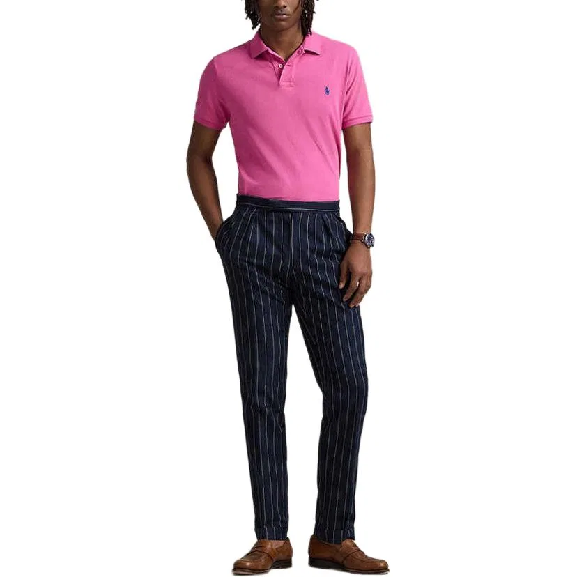 Поло из хлопка Polo Ralph Lauren, Fuchsia — фото 3