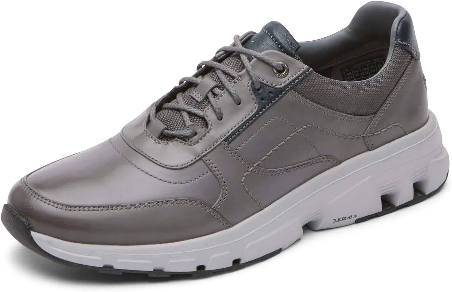 Мужские кроссовки Rockport Reboundx Ubal, Steel Grey Leather