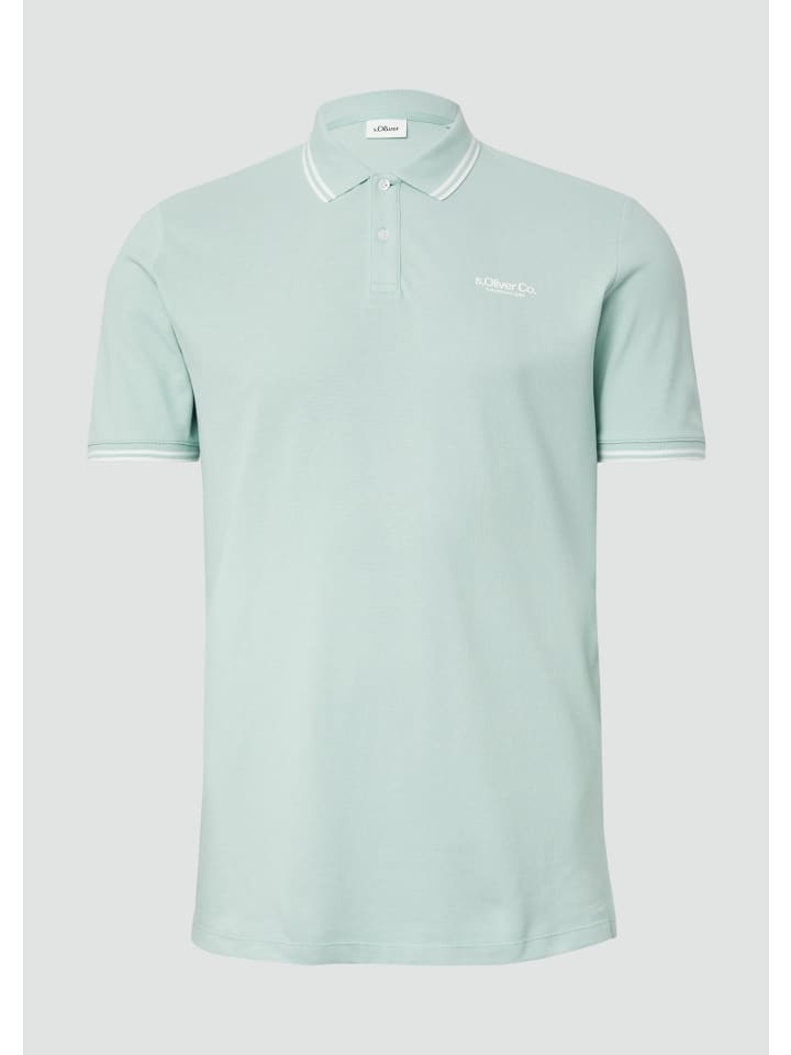 

Рубашка поло в цвете 6092_ocean green s.Oliver