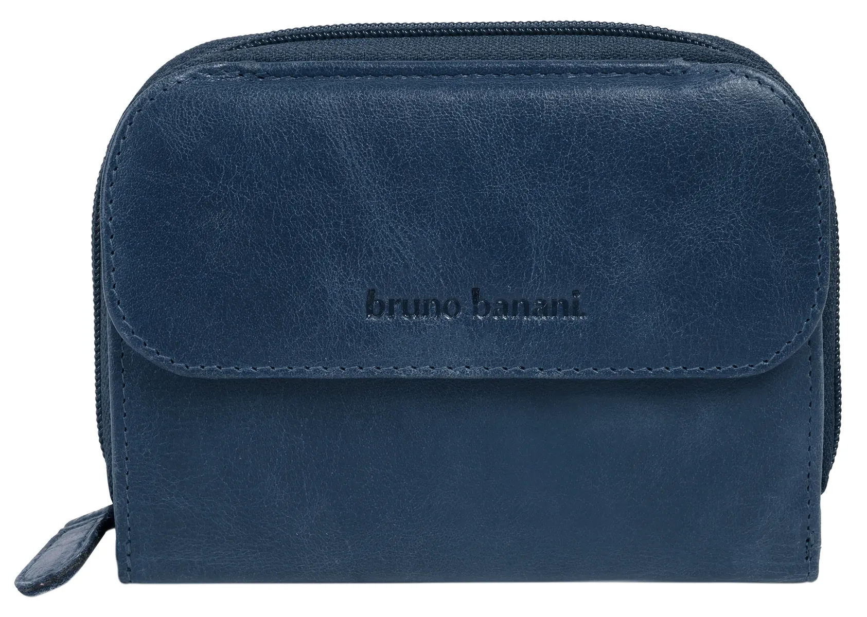 

Кошелек Bruno Banani, натуральная кожа, синий