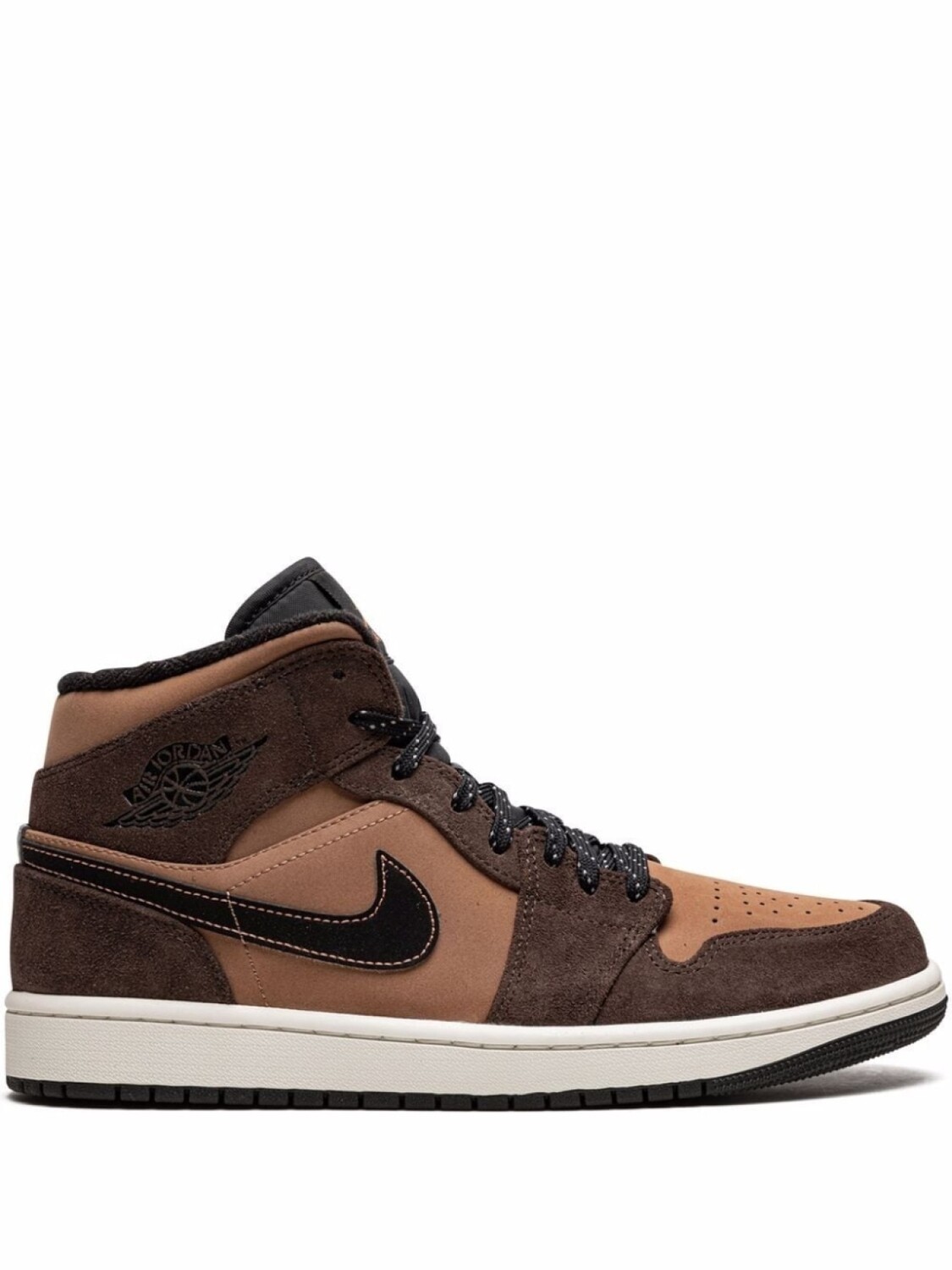 

Кроссовки Air 1 Mid Earth Tone Jordan, коричневый