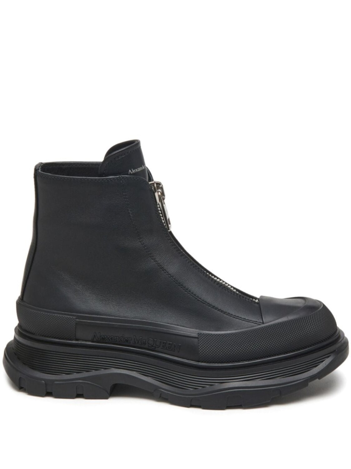 

Alexander McQueen ботинки Tread Slick на молнии, черный