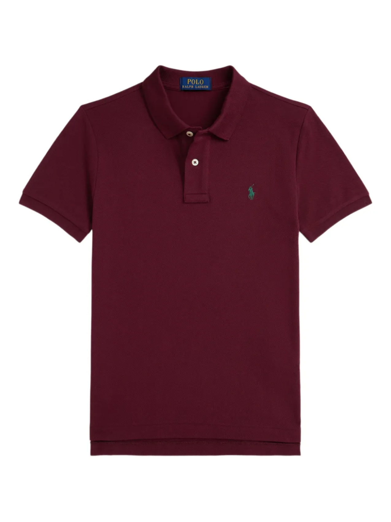 

POLO RALPH LAUREN KIDS рубашка поло с вышивкой Polo Pony, красный