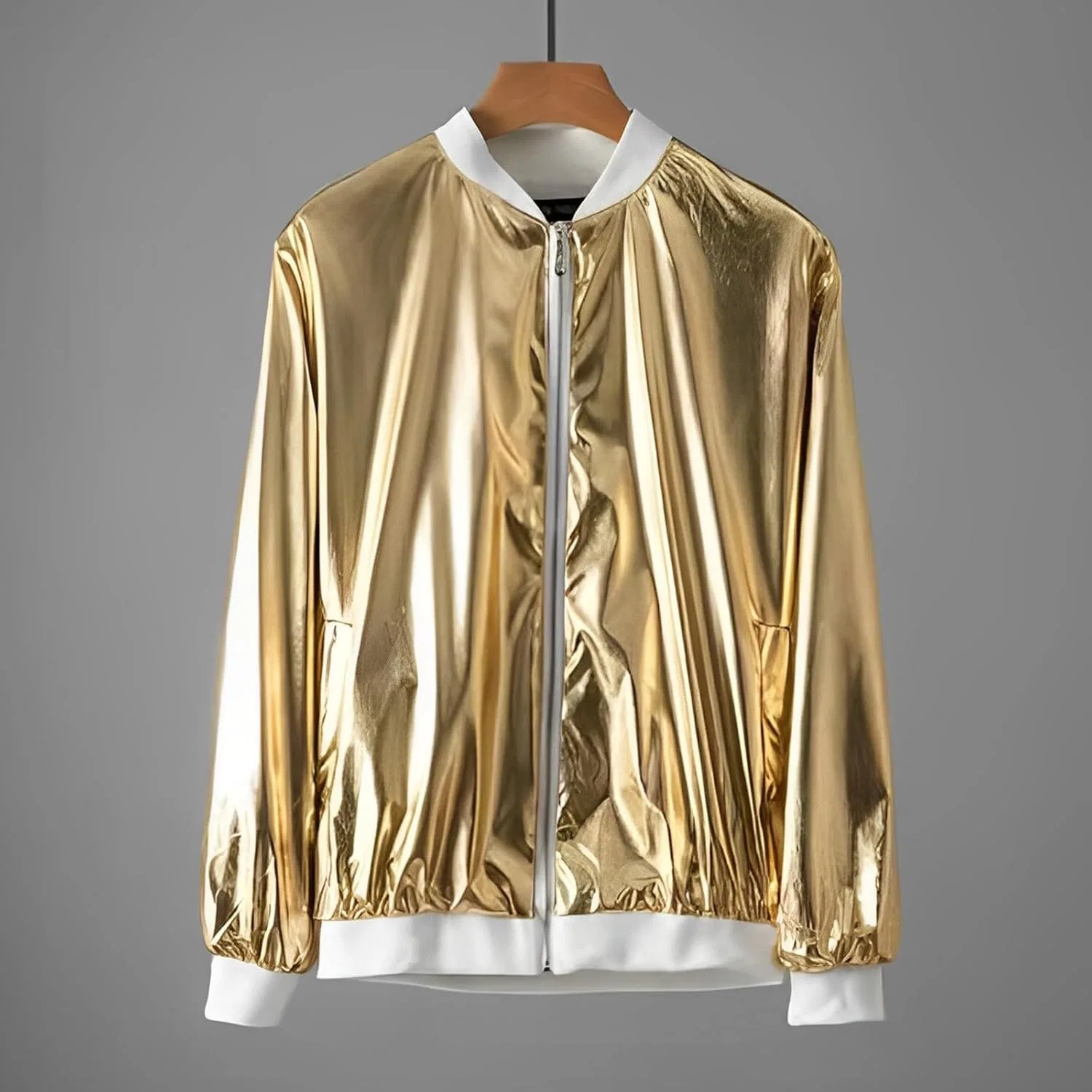 Куртка мужская легкая, Polyester, Gold — фото 2