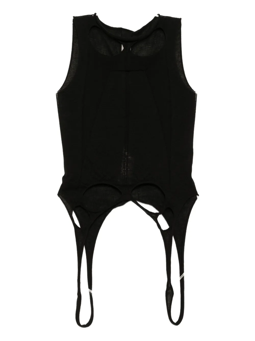 

Топ Slashed SL Rick Owens, черный