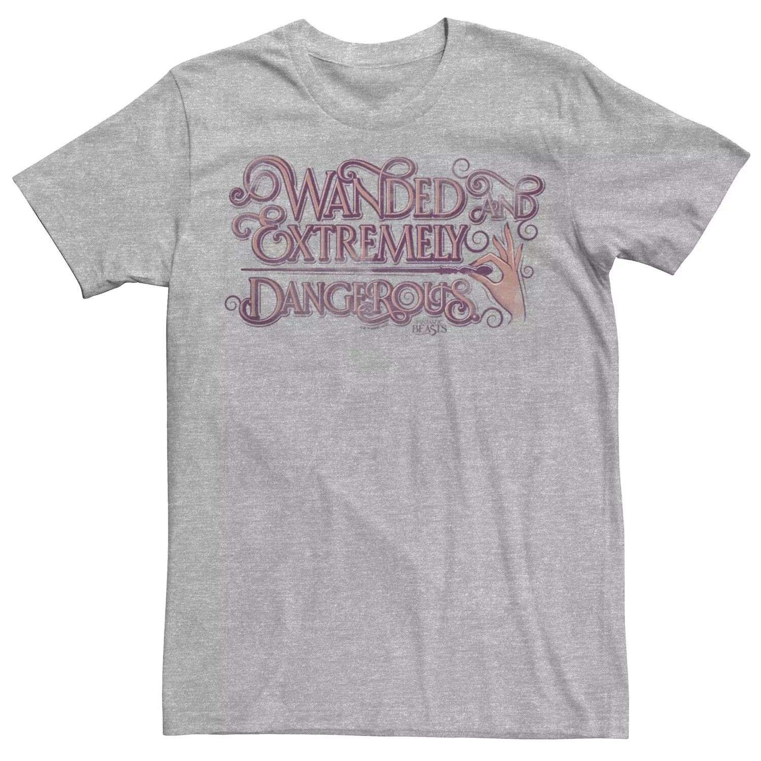 

Мужская футболка Fantastic Beast Grindelwald Wanded and Extreme Dangerous Tee Licensed Character