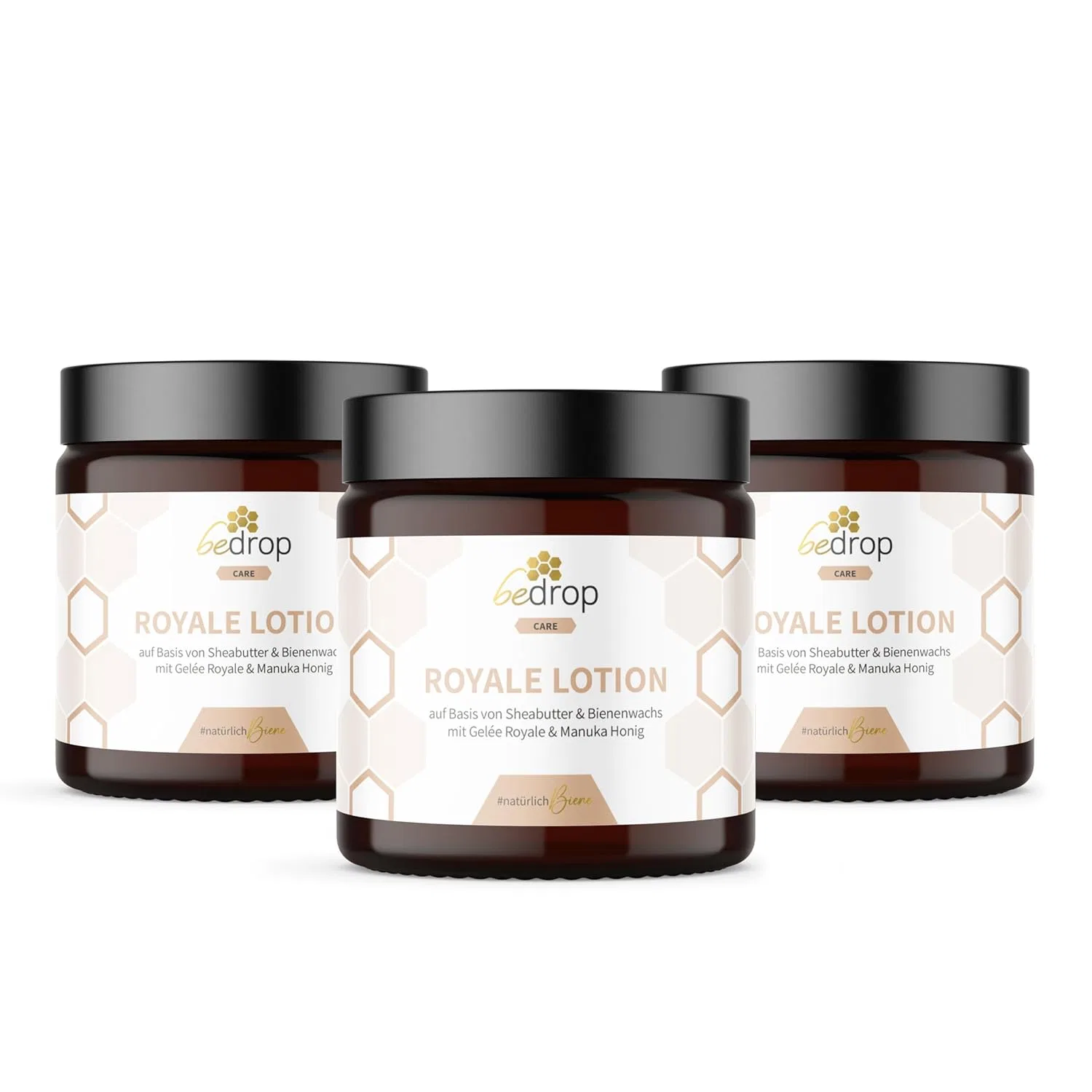 Лосьон для тела «Royale Lotion» с маточным молочком и маслом ши от bedrop, 3 x 100 г Bedrop